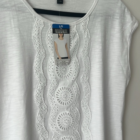 Nicole Miller White tee - Picture 3 of 7